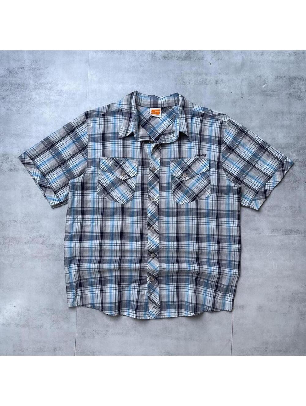 Y2K Sideout Button Up Skater Shirt